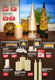 Handelshof Prospekt woche 41 Seite 19: LED-FLAMMENLICHT €1,79, STABWACHSKERZEN €4,99