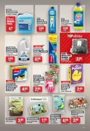 Handelshof Prospekt woche 41 Seite 21: Lavandera Javelwasser Bleichmittel Classic €1,99, Vileda MICROFIBRE COLORS €6,99