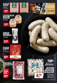 Handelshof Prospekt woche 41 Seite 3: Wiesbauer Knacker €1,49, Dr. Hein Snack to Go! Gebratene Mini-Haxe €8,99