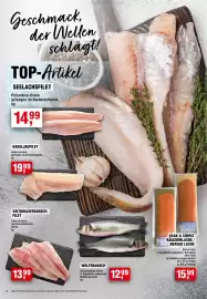 Handelshof Prospekt woche 41 Seite 6: Viktoriaseebarschfilet €13,99, Kabeljaufillet €19,99