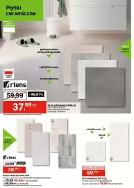 Leroy Merlin gazetka Strona 10: Gres szkliwiony Onyx Ice 60x60 cm €59,99, Glazura Shala Floral Mat 30x60 cm Artens €39,99