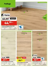 Leroy Merlin gazetka Strona 14: Panele podłogowe DĄB MERIDA €29,99, Panele podłogowe Balfour Artens €44,99