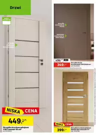 Leroy Merlin gazetka Strona 18: Skrzydło drzwiowe pokojowe Erebus dąb catania 80 cm €399,00