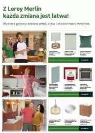 Leroy Merlin gazetka Strona 2: Z Leroy Merlin każda zmiana jest łatwa! Wybierz gotowy zestaw produktów i stwórz nowe