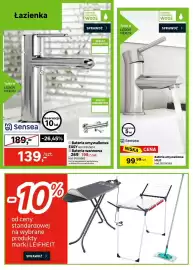 Leroy Merlin gazetka Strona 8: Bateria umywalkowa Hilo Sensea €99,99, Bateria wannowa Sensea €199,00