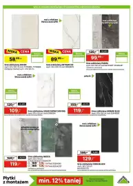 Leroy Merlin gazetka Strona 9: Gres szkliwiony MEDEA €119,00, Gres szkliwiony LOGAN SNOW CARVING €109,00