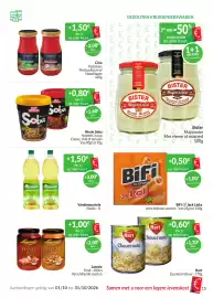 Intermarché folder Pagina 15: Vandemoortele slaolie €3,00, Lacroix Fond €2,00