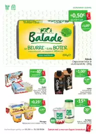 Intermarché folder Pagina 9: Kinder Versafteling, HiPRO Proteïnedrank €1,00