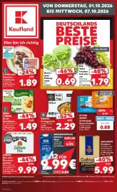 Kaufland Prospekt woche 40 Seite 1