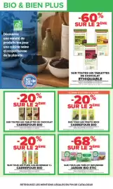 Catalogue Carrefour | OCTOBRE ROSE page 15: Carrefour Bio Tablettes de chocolat