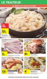 Catalogue Carrefour | OCTOBRE ROSE page 21: Choucroute garnie €12,90, CARREFOUR Le Marché Choucroute garnie €4,00