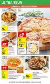 Catalogue Carrefour | OCTOBRE ROSE page 24: Paëlla poulet fruits de mer €1,19, Salad' Bistrot bacon €5,20