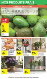 Catalogue Carrefour | OCTOBRE ROSE page 26: Lepot Chrysanthème coloré €4,99, Plante fleurie €8,99