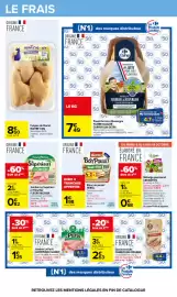 Catalogue Carrefour | OCTOBRE ROSE page 32: Carrefour Extra Poulet fermier d'Auvergne €7,49, Herta Le Bon Poulet €1,98