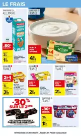 Catalogue Carrefour | OCTOBRE ROSE page 35: La Laitière Yaourt €2,53, LA LAITIÈRE Riz au Lait €3,98