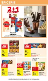 Catalogue Carrefour | OCTOBRE ROSE page 37: BN Biscuits Choco party €1,92, LU Cookies Granola €3,99