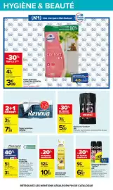 Catalogue Carrefour | OCTOBRE ROSE page 46: AXE Gel Douche €5,47, Renova Papier hygiénique €7,38