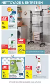 Catalogue Carrefour | OCTOBRE ROSE page 47: CHANTECLAIR Spray nettoyant ménager €1,79, CHANTECLAIR Lessive liquide €4,49