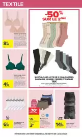 Catalogue Carrefour | OCTOBRE ROSE page 49: Boxers homme Bicolore €12,99, TOMMY HILFIGER Mi-chaussettes de sport homme €6,99