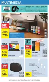 Catalogue Carrefour | OCTOBRE ROSE page 58: APPLE EarPods (USB-C) €17,99, PHILIPS Enceinte bluetooth €12,49