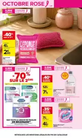 Catalogue Carrefour | OCTOBRE ROSE page 9: Dr Beckmann Lessive en feuilles, MAIA Lessive concentrée €7,73