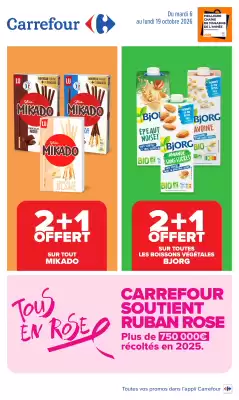 Carrefour | OCTOBRE ROSE (valable jusqu'au 19-10)