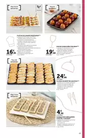 Catalogue Super U | La carte Automne Hiver page 13: PLATEAU DE NAVETTES COCKTAIL €24,95, DUO DE 15 BOUCHÉES FOIE GRAS €19,50