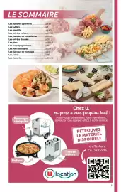 Catalogue Super U | La carte Automne Hiver page 3: LE SOMMAIRE Les planches apéritives Les buffets .p.4 à 5 .p.5 Les