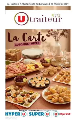 Super U | La carte Automne Hiver (valable jusqu'au 28-02)