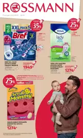 Rossmann akciós újság Oldal 1: ROSSMANN Érvényes: 2026.10.05 - 10.09. 45% XXL PACK 5 PLASTIC vs. Sa single pocks Please