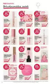 Rossmann akciós újság Oldal 10: ROSSMANN Dekorkozmetika, smink ROSSMANN+ tagoknak: 25% kedvezmény² MAX FACTOR 2000 CALORIE