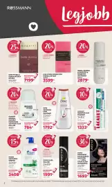 Rossmann akciós újság Oldal 2: 2 minimum ROSSMANN Legjobb ROSSMANN+ tagoknak: 25% bugatti kedvezmény minimum 20% kedvezmény