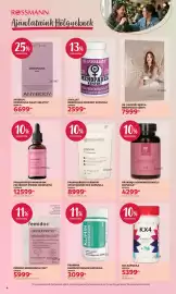 Rossmann akciós újság Oldal 4: ROSSMANN Ajánlataink Hölgyeknek 25% kedvezmény I had adag] 13% kedvezmény (燒) MENOPAUSA CALM