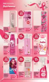 Rossmann akciós újság Oldal 6: 9 minimum minimum ROSSMANN Pink hónap ROSSMANN+ tagoknak: 135% minimum kedvezmény POLICE HOT