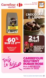 Catalogue Carrefour Market page 1: Carrefour ( market Du mardi 6 au dimanche 18 octobre 2026 MEILLEURE CHAÎNE DE MAGASINS DE