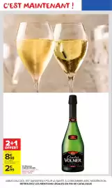 Catalogue Carrefour Market page 3: C'EST MAINTENANT! 2+1 OFFERT Les 3 pour 898 Le L: 3,99 € Soit La bouteille 299 Vin