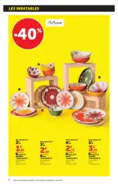 Catalogue Hyper U | La maison à prix bas page 2: LES INRATABLES -40% 2 Artime QUAND RECEVOIR DEVIENT UN ART 3 粒 PRIX