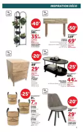 Catalogue Hyper U | La maison à prix bas page 5: À monter soi-même À monter soi-même -40% À monter soi-même INSPIRATION DÉCO
