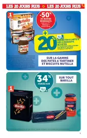 Catalogue Hyper U page 5: LES 20 JOURS PLUS LES 20 JOURS PLUS 1 TICKET NEW +NUTELLA nutella Brady - Watin x15 อาจาร nutella