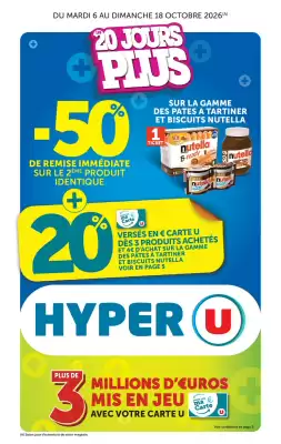 Hyper U (valable jusqu'au 18-10)
