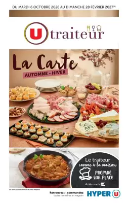 Hyper U | La carte Automne Hiver (valable jusqu'au 28-02)