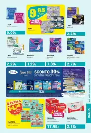 Volantino Tigotà Pagina 13: Lines cotone assorbenti €2,29, Nuvenia assorbenti €1,39