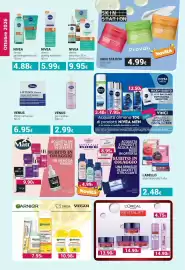Volantino Tigotà Pagina 8: Skin Station toner pads €4,99, Nivea derma siero viso/ fluido uv SPF50 €9,95