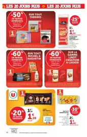 Catalogue U Express page 12: TUC Biscuits Aperitifs €1,85, Ker Cadelac Madeleines Longues €1,14