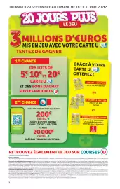 Catalogue U Express page 2: 2 TICKETS À GRATTER €60,00