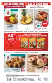 Catalogue U Express page 6: DONUTS €3,49, VIENNOISERIES U €3,90