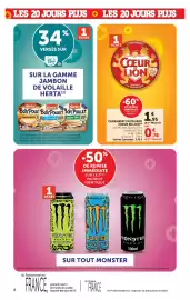 Catalogue U Express page 8: 8 LES 20 JOURS PLUS LES 20 JOURS PLUS 34' % VERSÉS SUR 1 + + 1 CAMEMBERT TICKET TICKET ma Carte