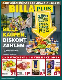 Billa Flugblatt woche 40 Seite 1