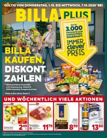 Billa Flugblatt woche 40 Seite 1
