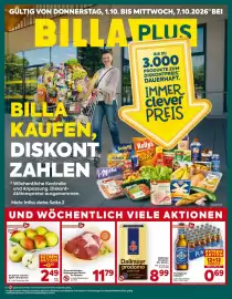 Billa Flugblatt woche 40 Seite 1
